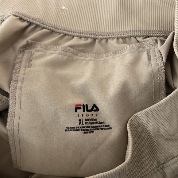 Fila Sport Beige Athletic Shorts - Picture 3 of 6